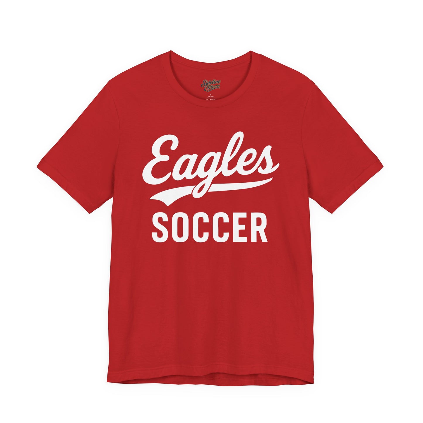 Eagles Soccer Spirit Wear T-Shirt | Classic Script Logo for Vintage Team Style
