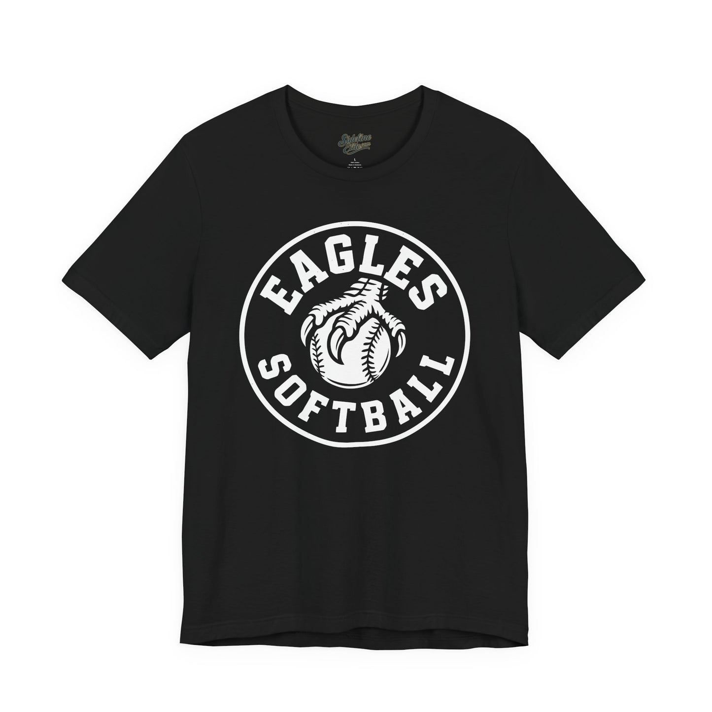 Eagles Softball Spirit Wear T-Shirt | Fierce Talon Clutching Softball Graphic