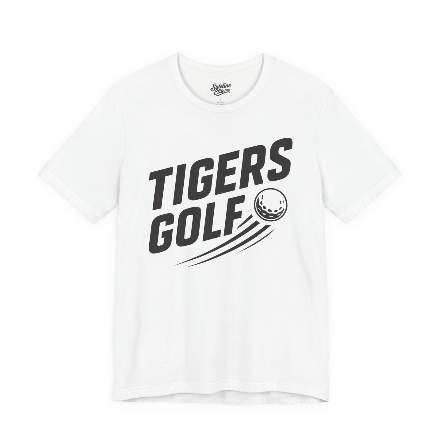 Tigers Golf Power Drive Tee | Bold Text & Motion Golf Ball