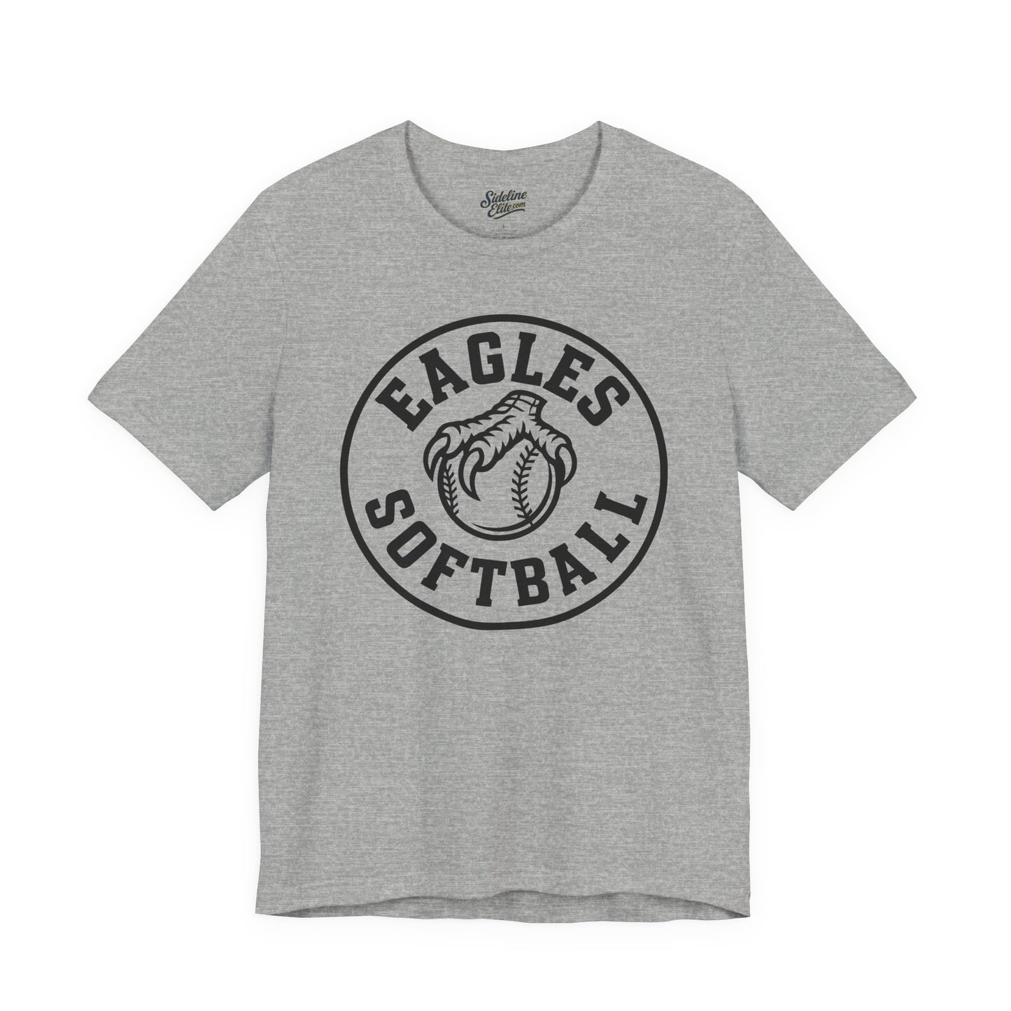 Eagles Softball Spirit Wear T-Shirt | Fierce Talon Clutching Softball Graphic