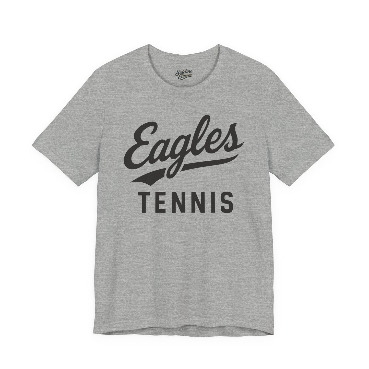 Eagles Tennis Spirit Wear T-Shirt | Script Retro-Styled Athletic Font Design