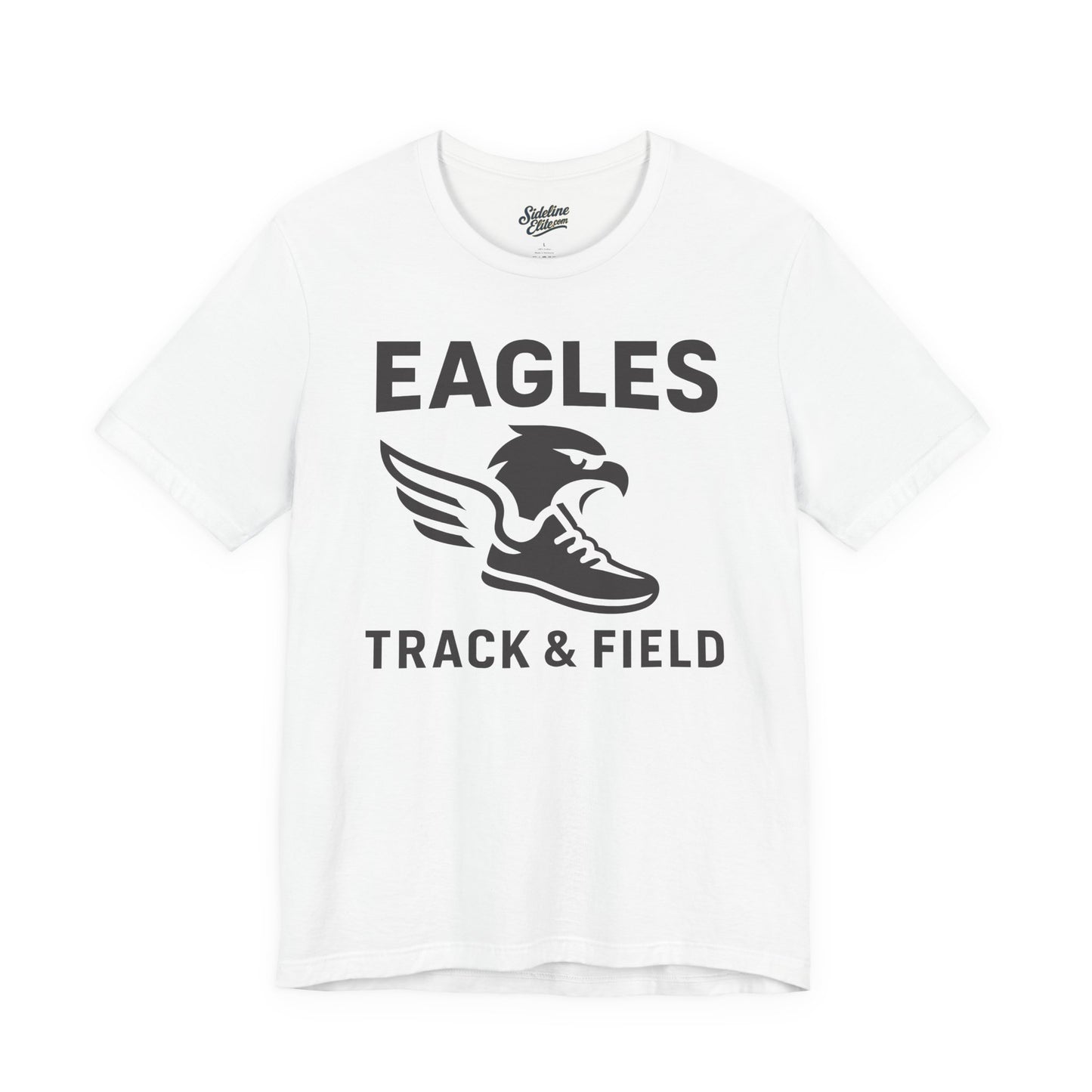 Eagles Track & Field T-Shirt β Winged Shoe Design | High School Spirit Wear