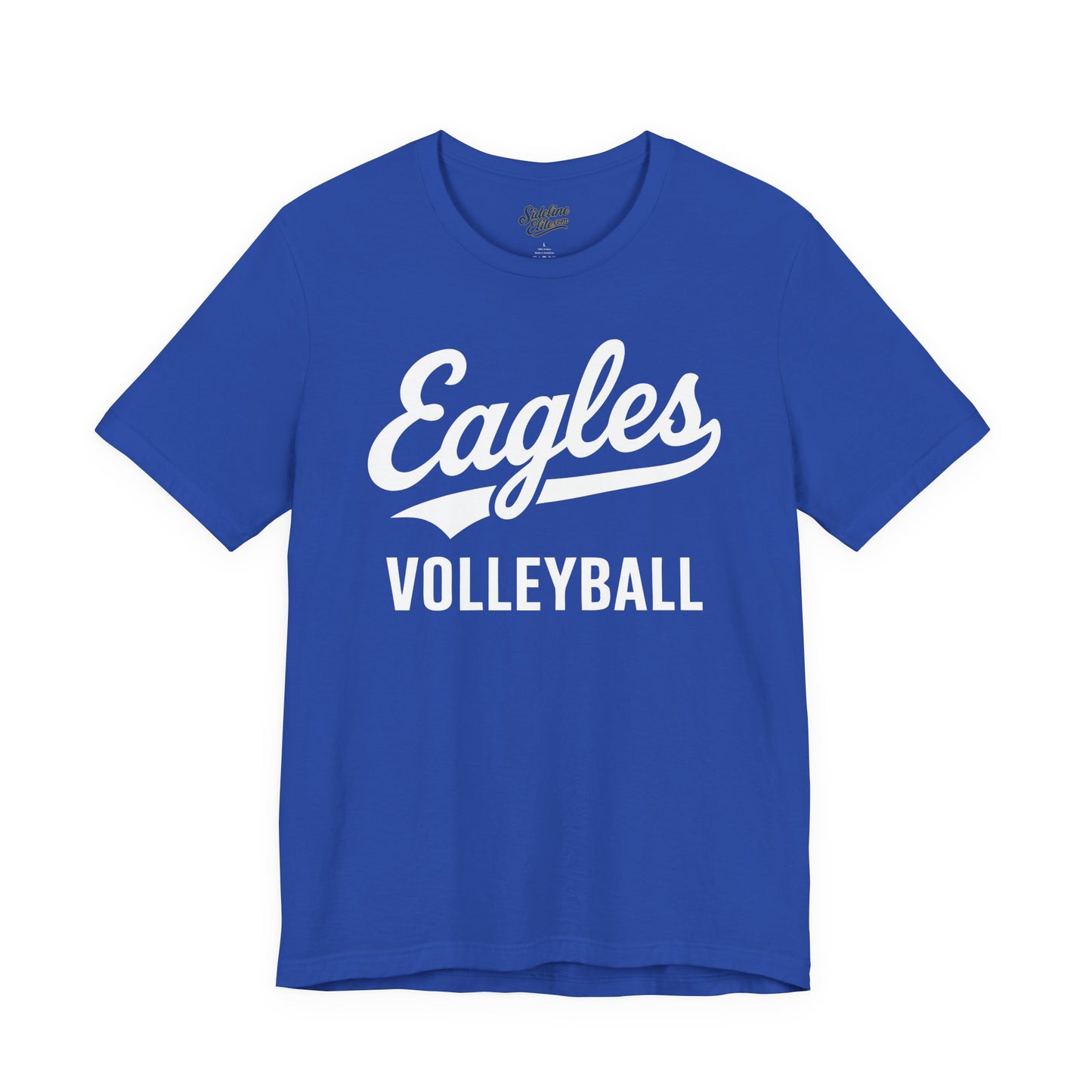 Eagles Volleyball Team Shirt | Script Tail Design
