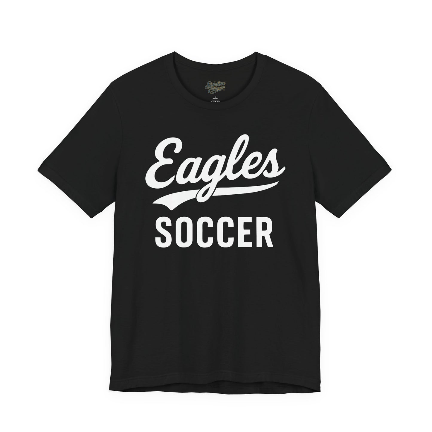 Eagles Soccer Spirit Wear T-Shirt | Classic Script Logo for Vintage Team Style