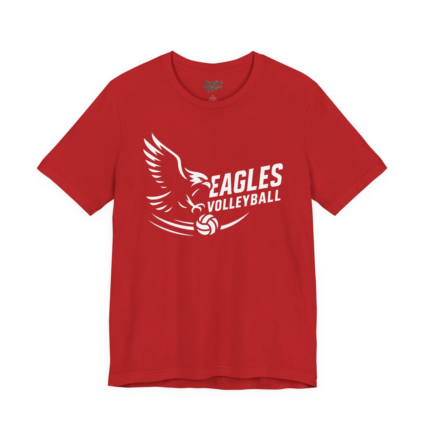 Eagles Volleyball Team Shirt | Flying Eagle Motion Graphic