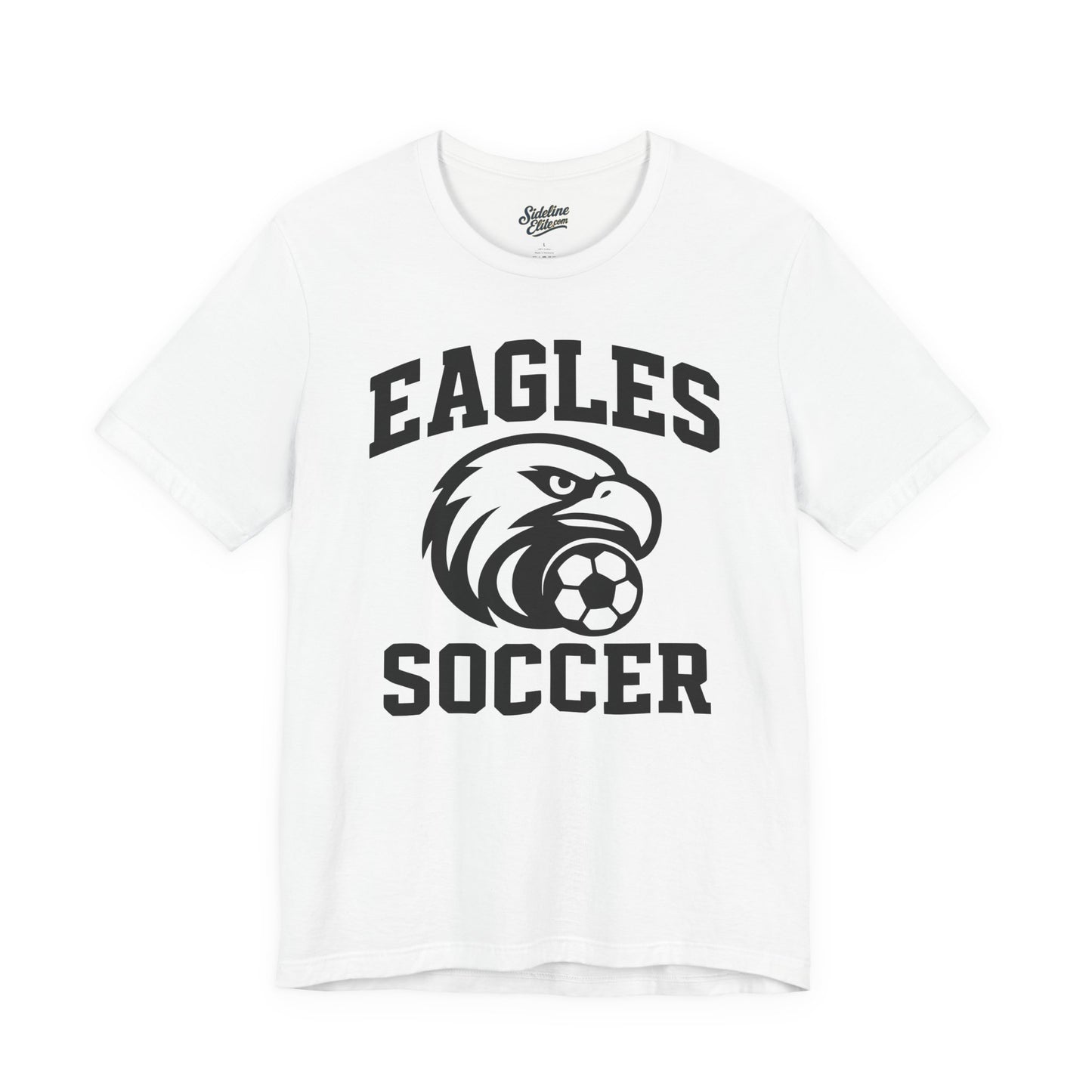 Eagles Soccer Spirit Wear T-Shirt | Bold Mascot Graphic High School Team Gear
