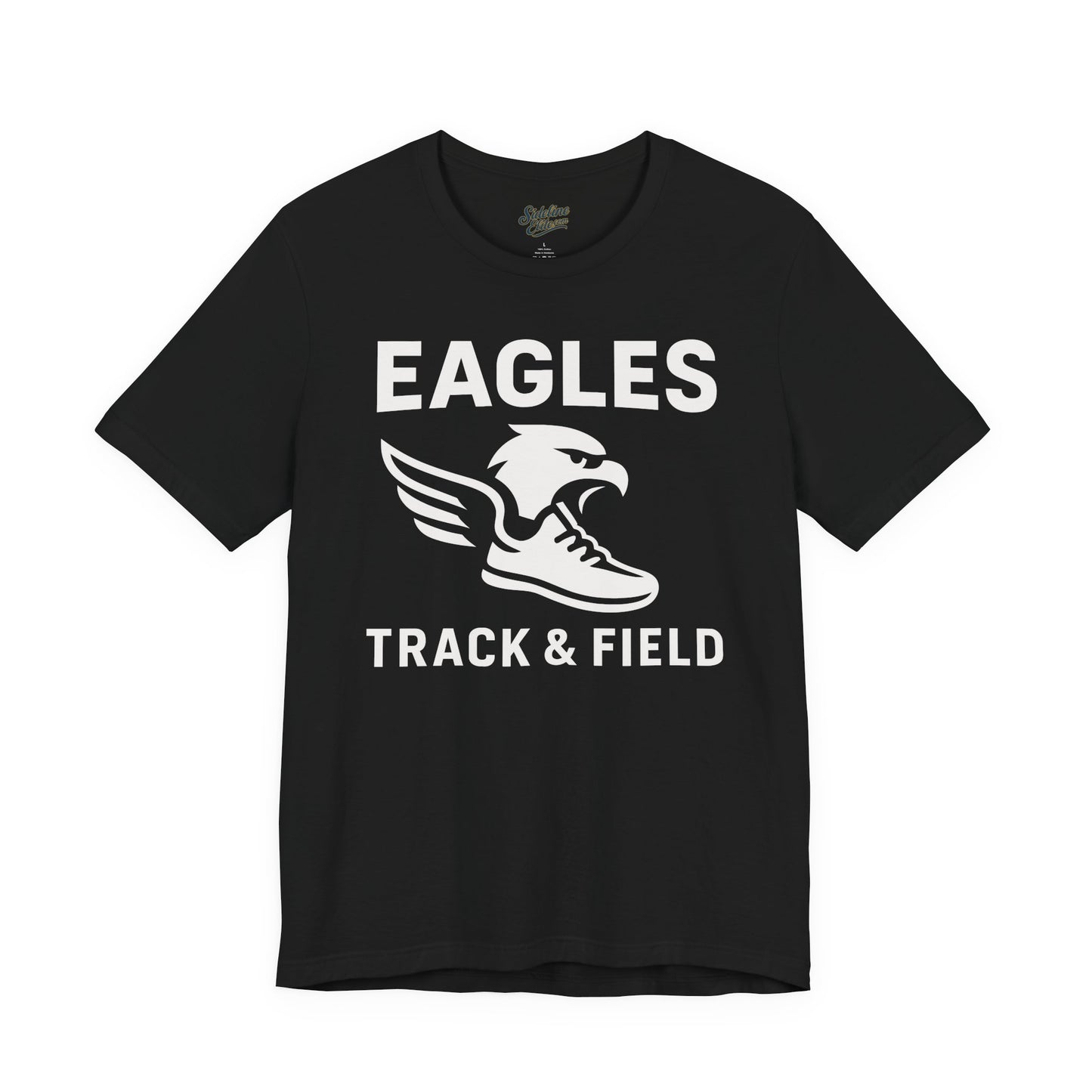 Eagles Track & Field T-Shirt β Winged Shoe Design | High School Spirit Wear