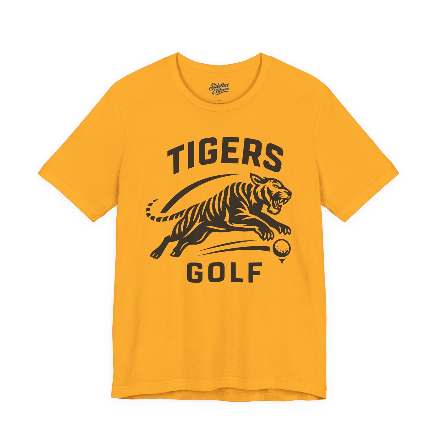 Tigers Golf Pounce Tee | Leaping Tiger & Golf Ball Graphic