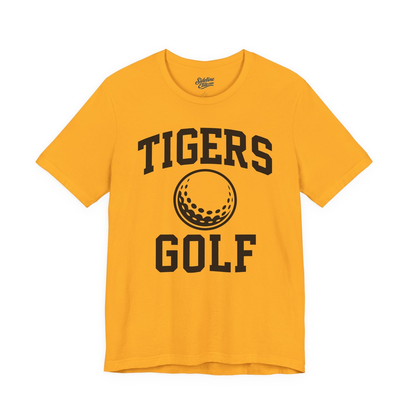 Tigers Golf Classic Tee | Bold Varsity Lettering with Center Golf Ball Graphic