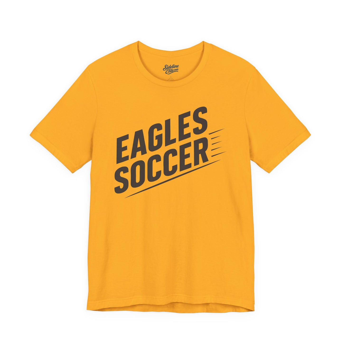Eagles Soccer Spirit Wear T-Shirt | High-Speed Typography Design for Game Day Energy
