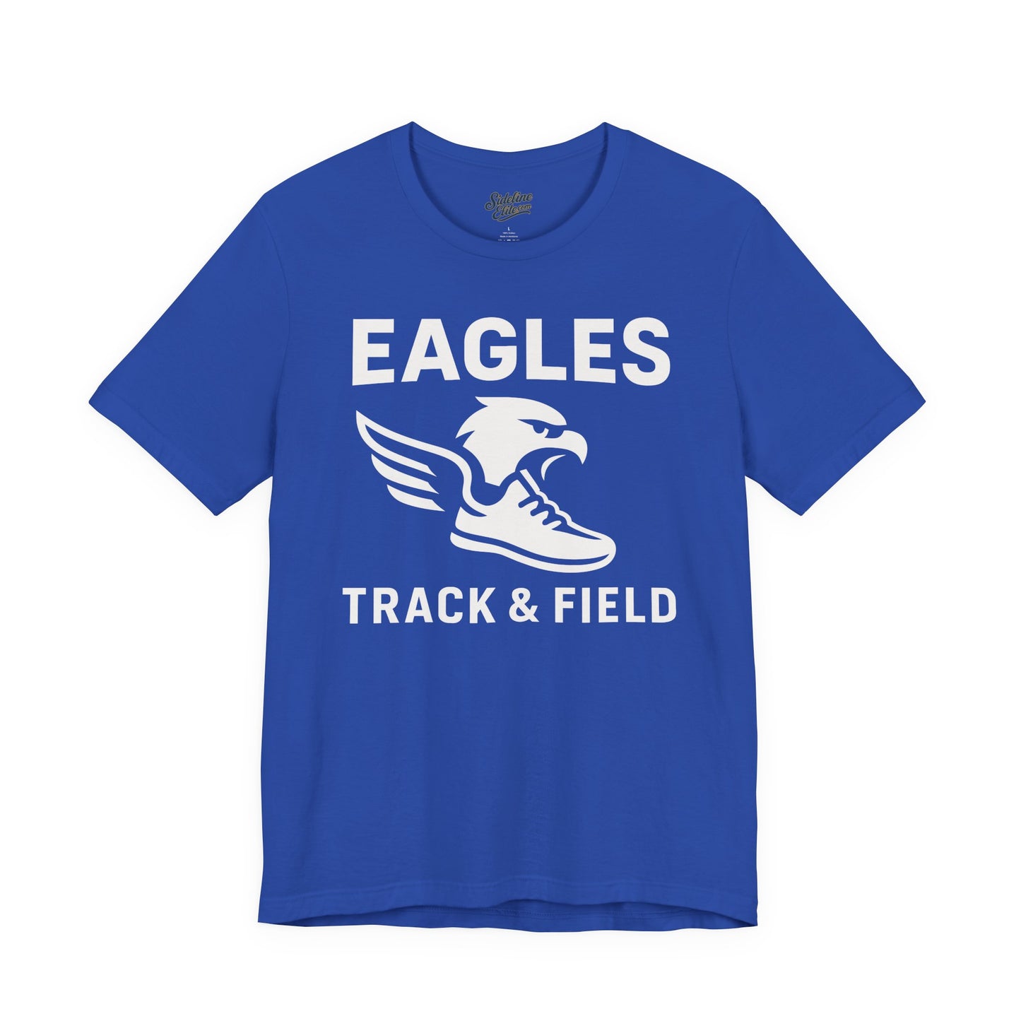 Eagles Track & Field T-Shirt β Winged Shoe Design | High School Spirit Wear