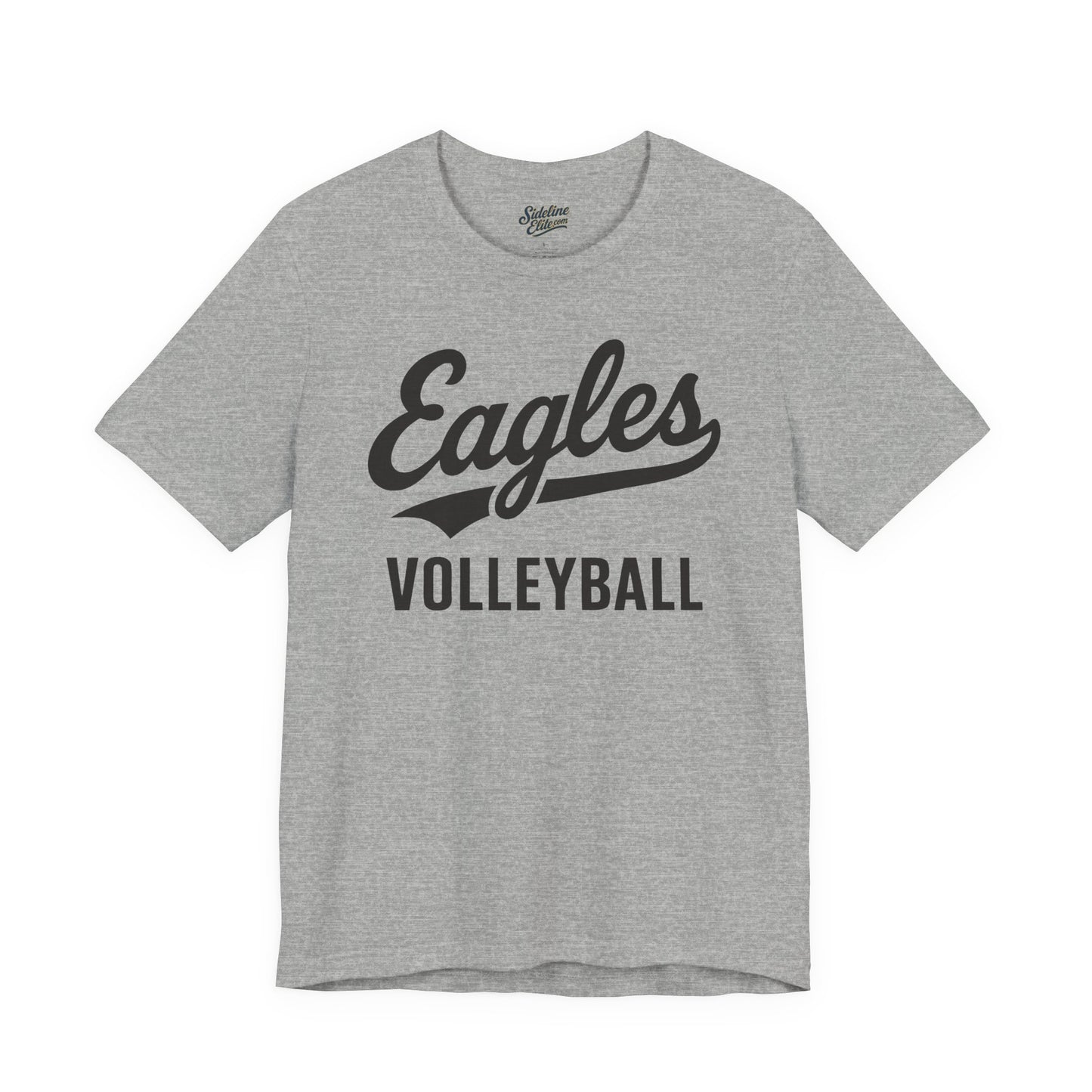 Eagles Volleyball Team Shirt | Script Tail Design