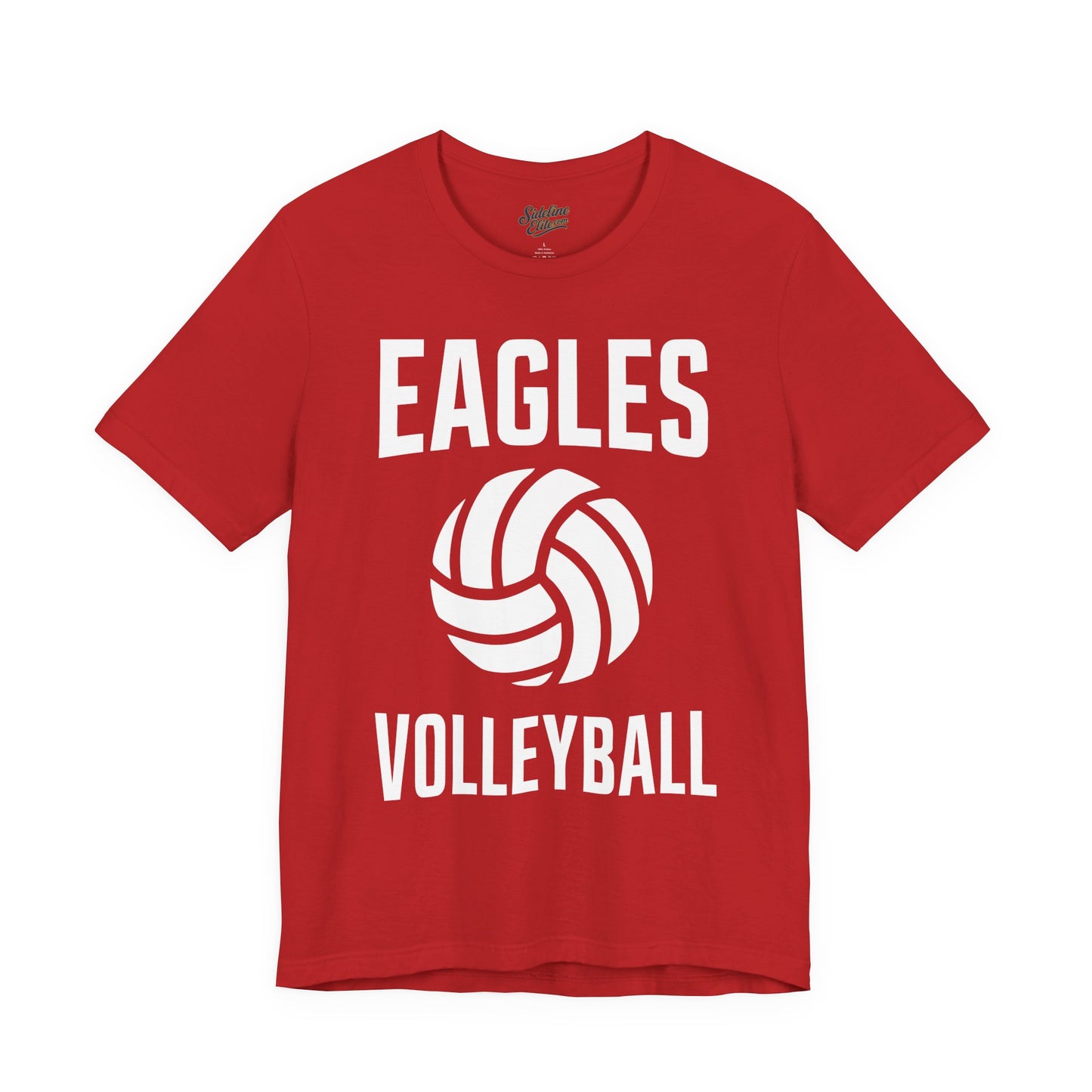 Eagles Volleyball Team Shirt | Classic Vertical Bold Design