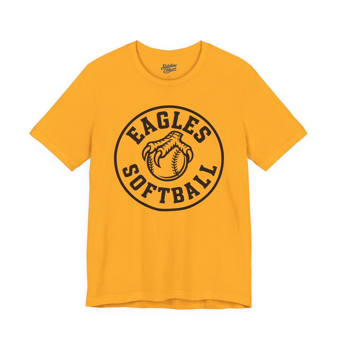 Eagles Softball Spirit Wear T-Shirt | Fierce Talon Clutching Softball Graphic