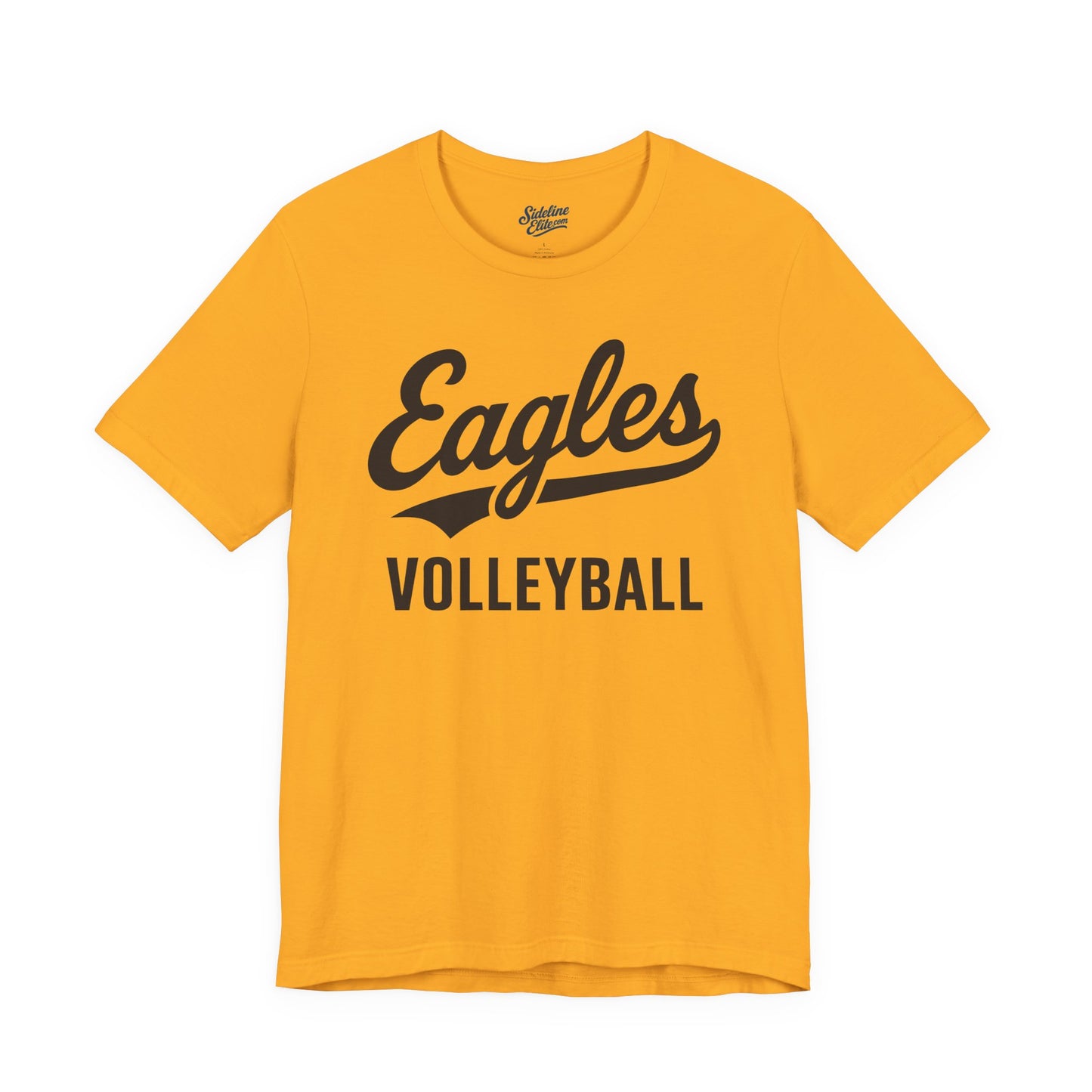 Eagles Volleyball Team Shirt | Script Tail Design