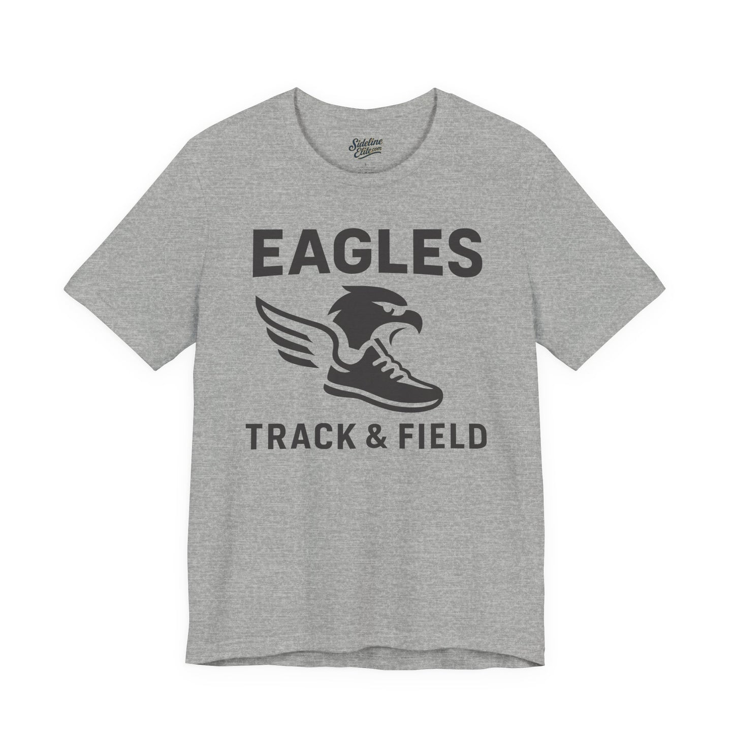 Eagles Track & Field T-Shirt β Winged Shoe Design | High School Spirit Wear