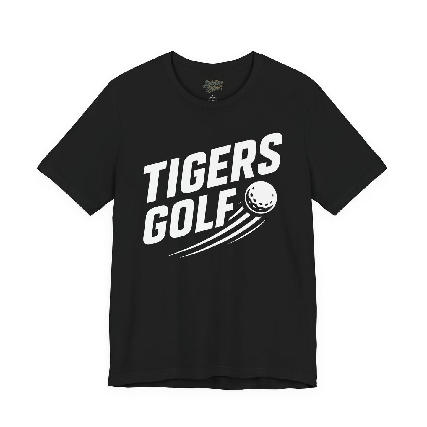 Tigers Golf Power Drive Tee | Bold Text & Motion Golf Ball