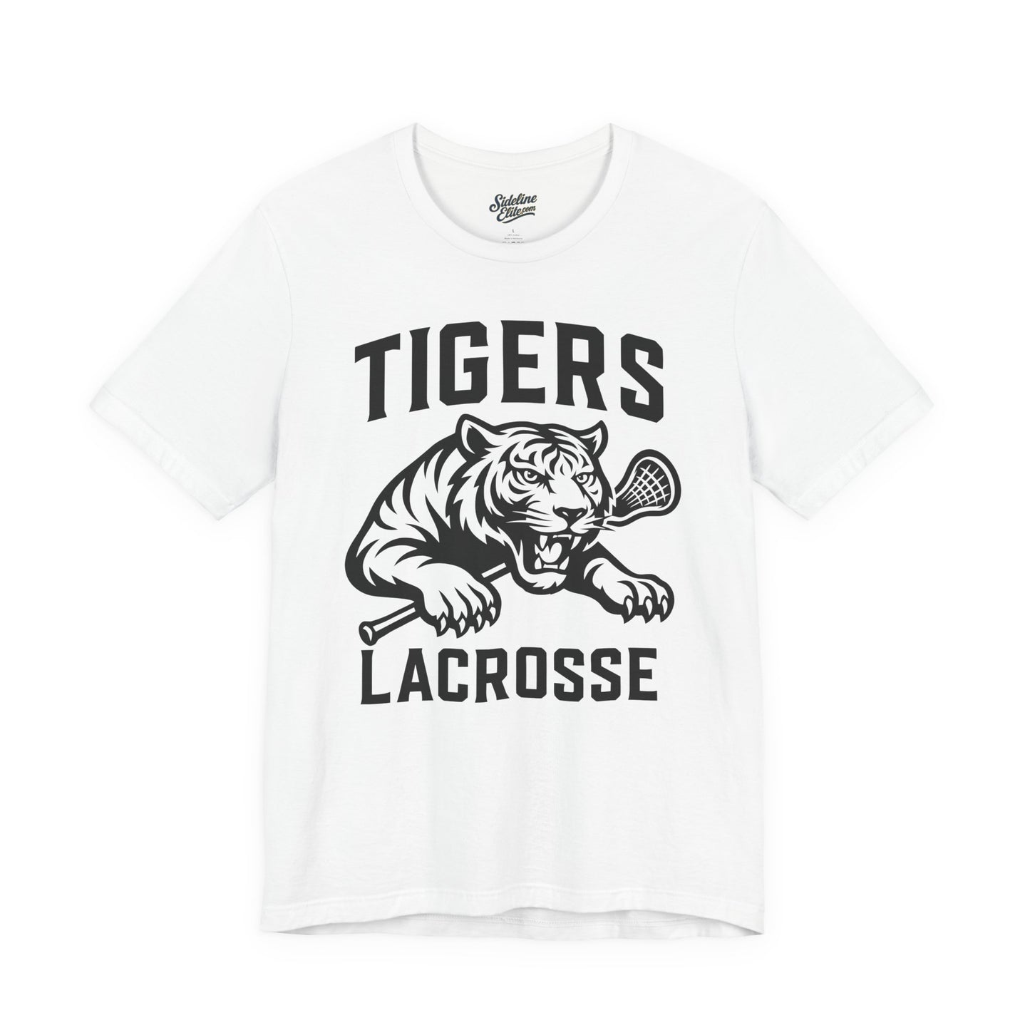 Tigers Lacrosse Attack Tee | Fierce Mascot Spiritwear