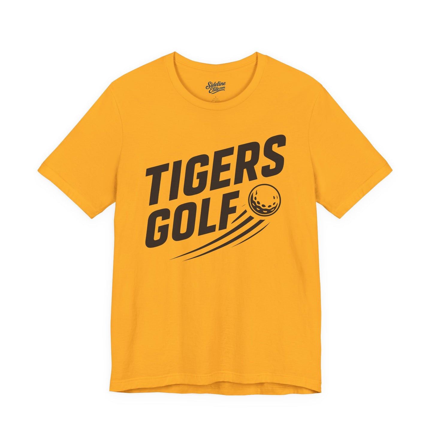 Tigers Golf Power Drive Tee | Bold Text & Motion Golf Ball