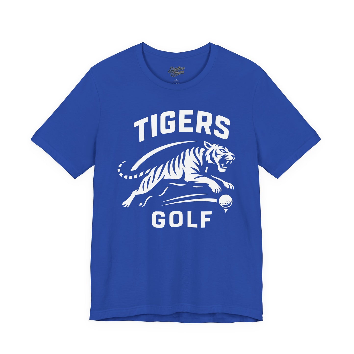 Tigers Golf Pounce Tee | Leaping Tiger & Golf Ball Graphic