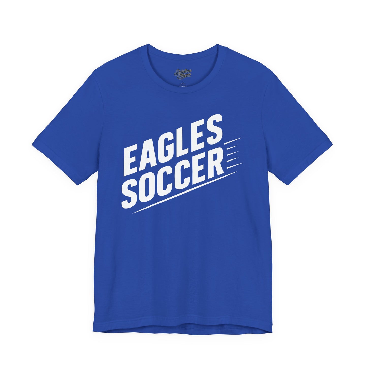Eagles Soccer Spirit Wear T-Shirt | High-Speed Typography Design for Game Day Energy