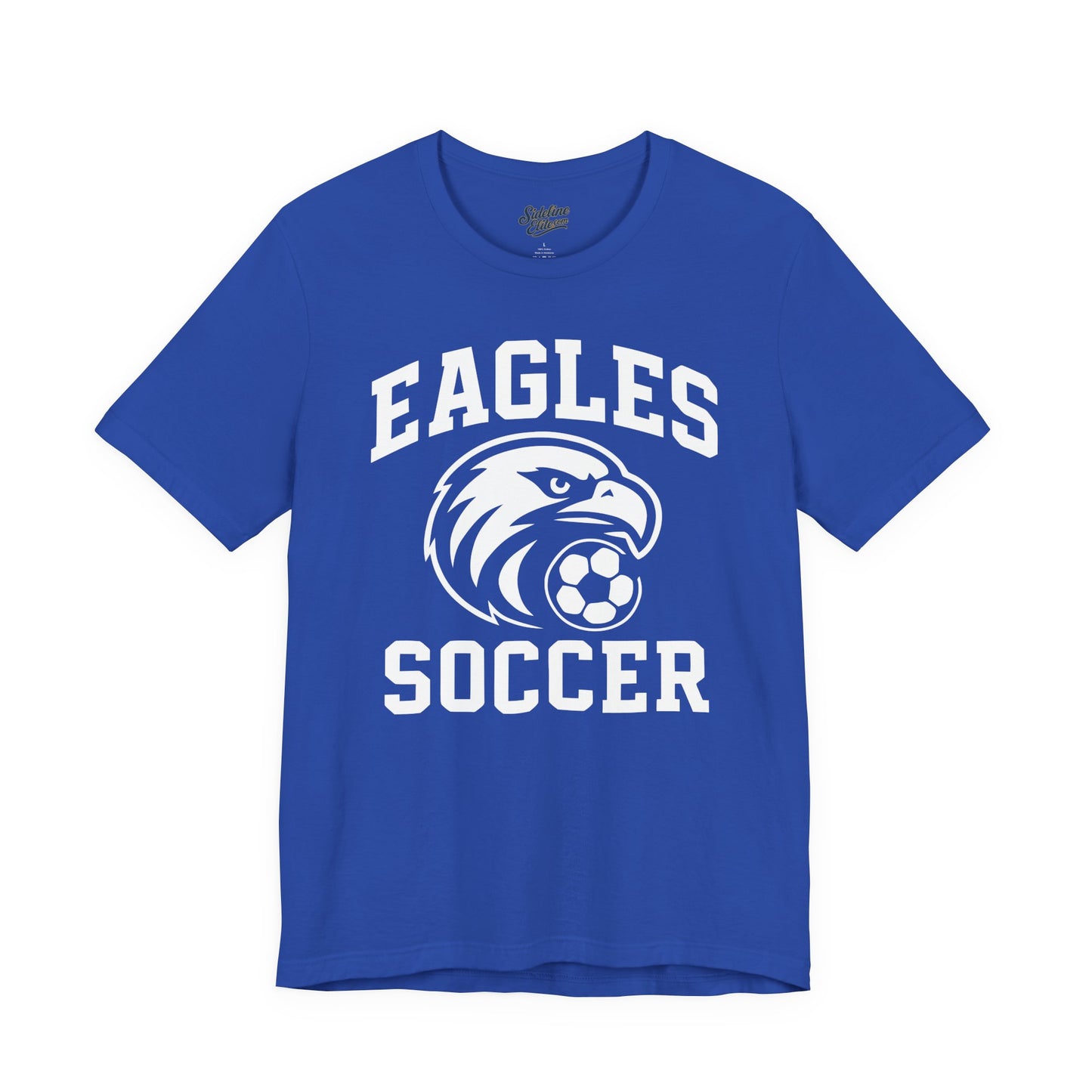 Eagles Soccer Spirit Wear T-Shirt | Bold Mascot Graphic High School Team Gear