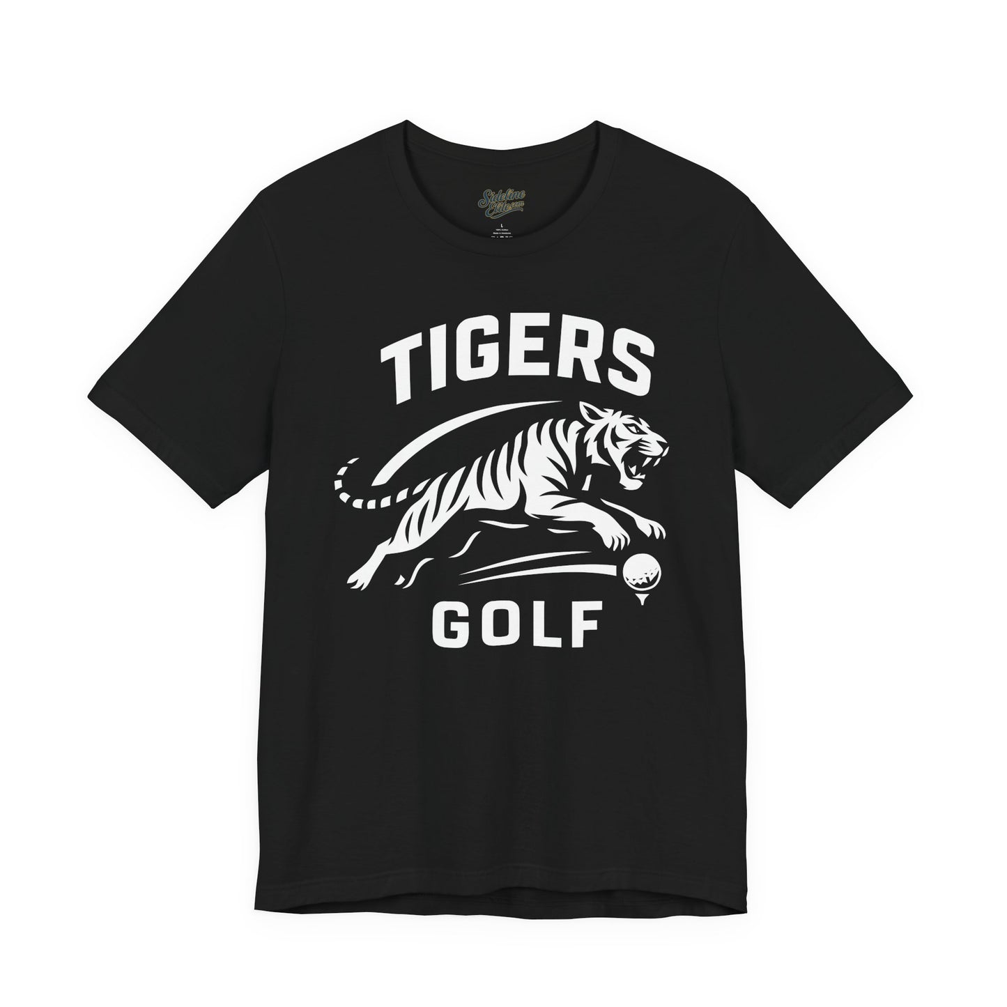 Tigers Golf Pounce Tee | Leaping Tiger & Golf Ball Graphic
