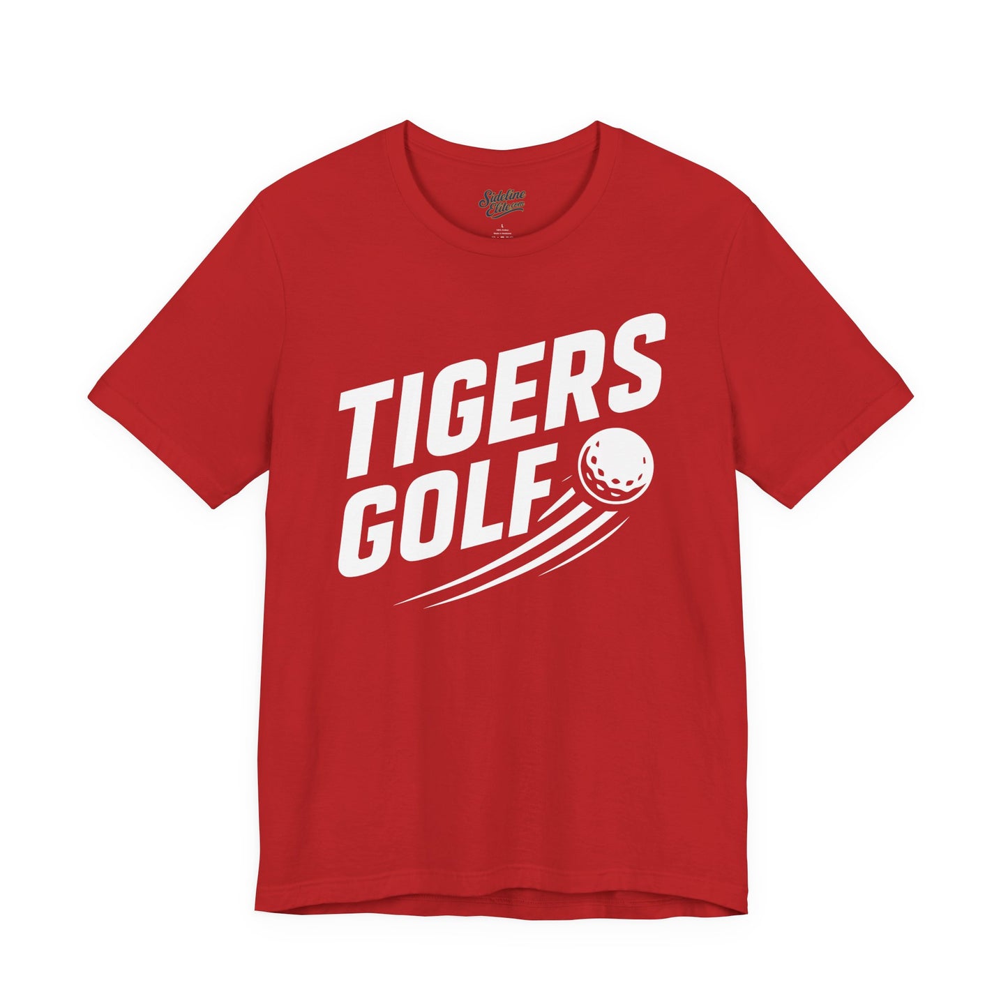 Tigers Golf Power Drive Tee | Bold Text & Motion Golf Ball