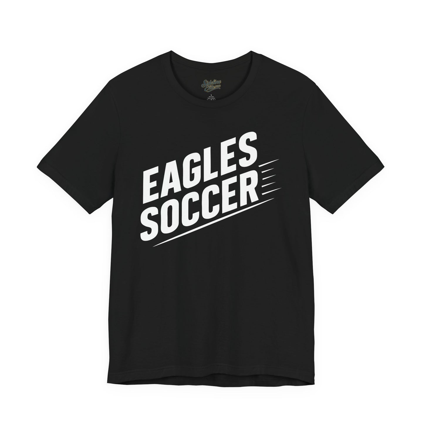 Eagles Soccer Spirit Wear T-Shirt | High-Speed Typography Design for Game Day Energy