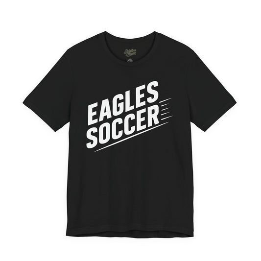 Eagles Soccer Spirit Wear T-Shirt | High-Speed Typography Design for Game Day Energy