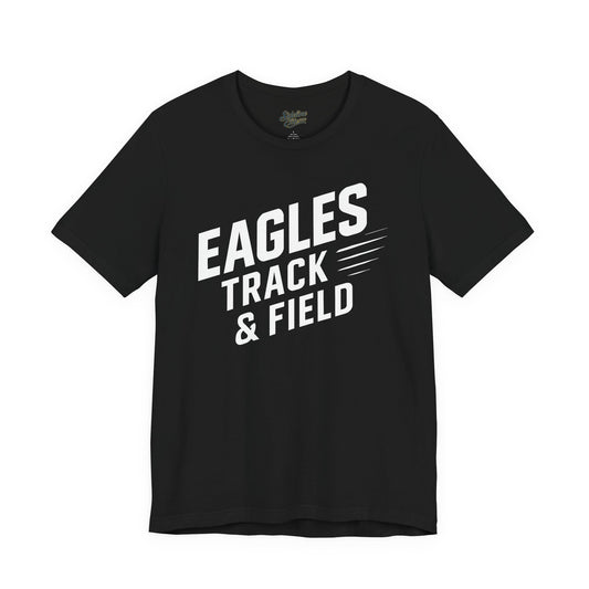 Eagles Track & Field – Speed Lines T-Shirt | High School Spirit Wear