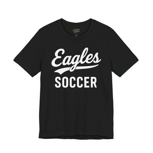 Eagles Soccer Spirit Wear T-Shirt | Classic Script Logo for Vintage Team Style