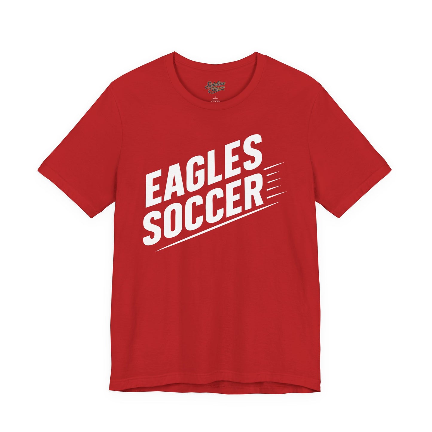Eagles Soccer Spirit Wear T-Shirt | High-Speed Typography Design for Game Day Energy