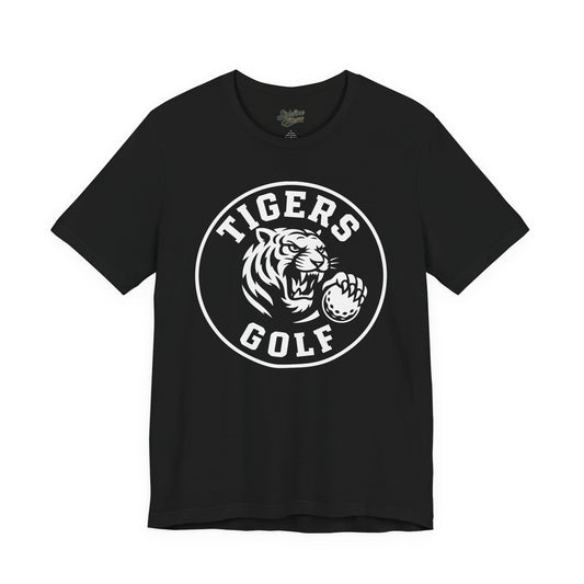 Tigers Golf Power Grip Tee | Tiger & Golf Ball Emblem