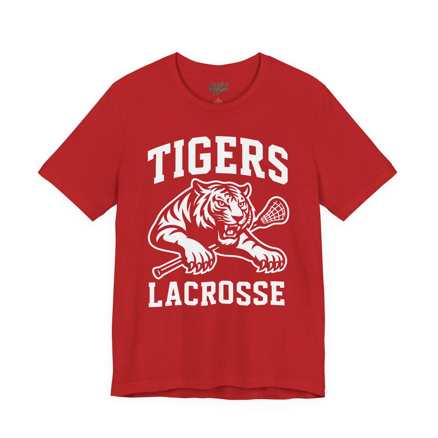 Tigers Lacrosse Attack Tee | Fierce Mascot Spiritwear