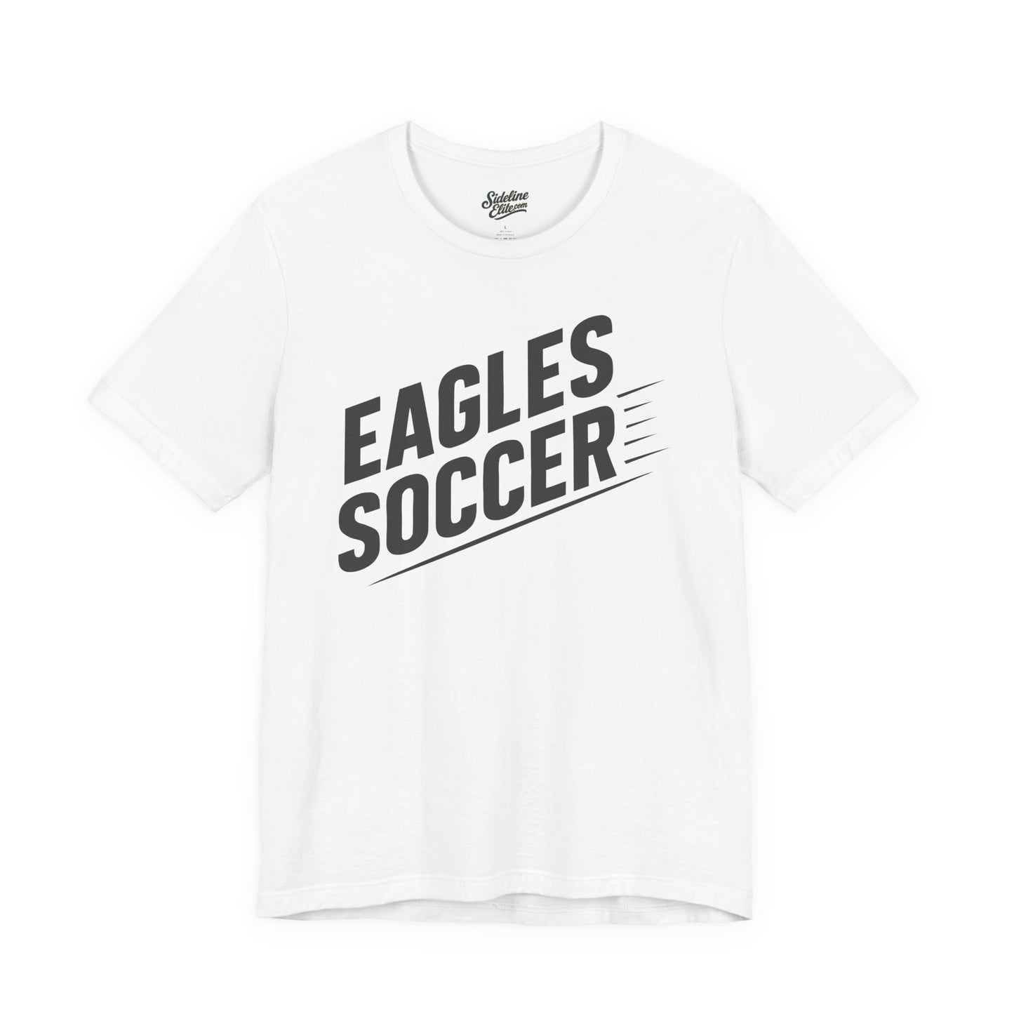 Eagles Soccer Spirit Wear T-Shirt | High-Speed Typography Design for Game Day Energy