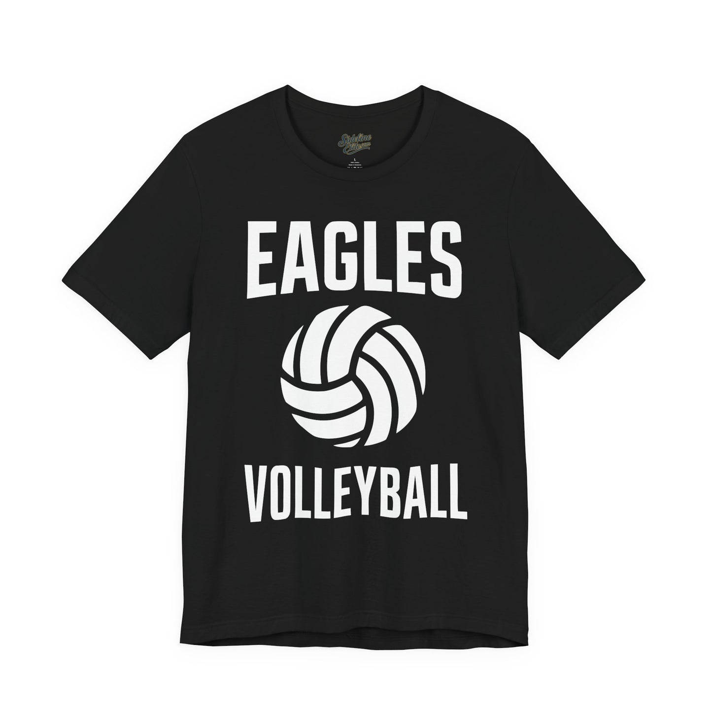 Eagles Volleyball Team Shirt | Classic Vertical Bold Design