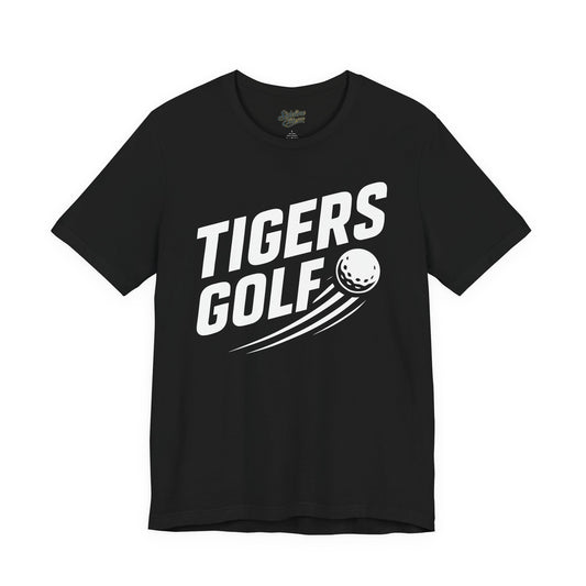 Tigers Golf Power Drive Tee | Bold Text & Motion Golf Ball