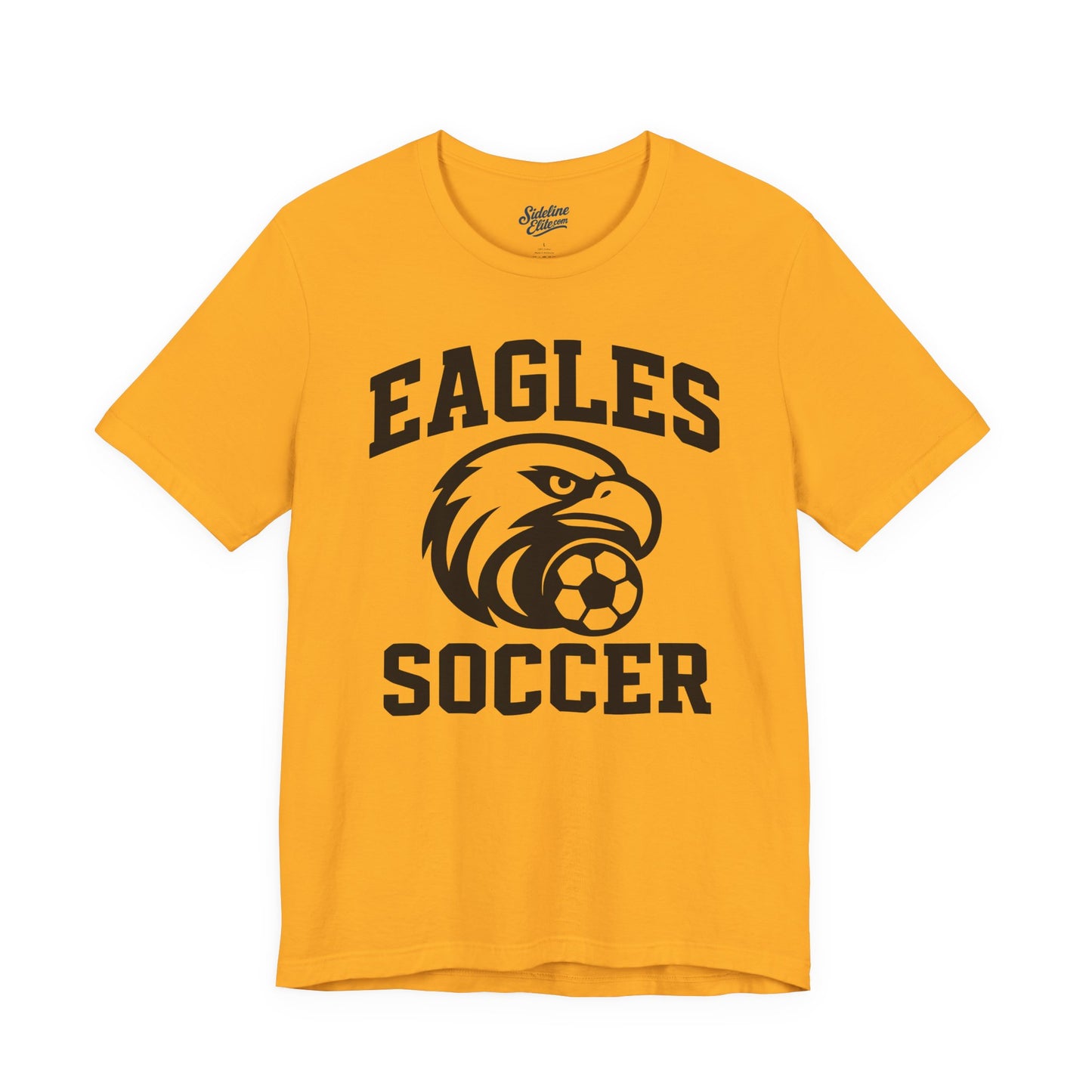 Eagles Soccer Spirit Wear T-Shirt | Bold Mascot Graphic High School Team Gear
