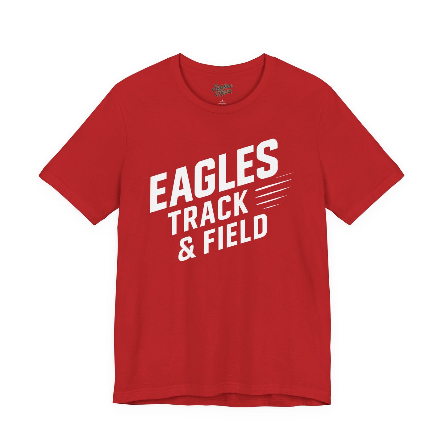 Eagles Track & Field – Speed Lines T-Shirt | High School Spirit Wear