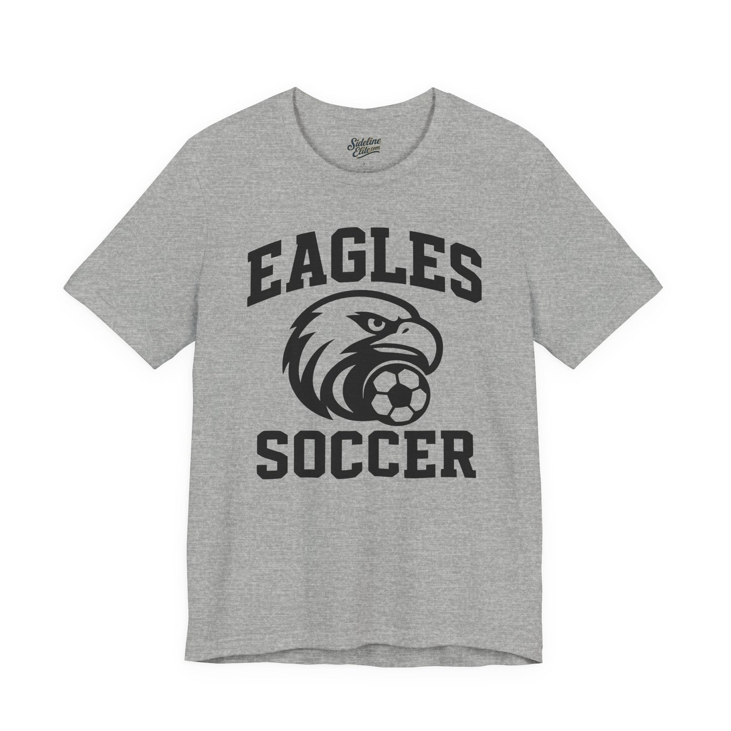 Eagles Soccer Spirit Wear T-Shirt | Bold Mascot Graphic High School Team Gear