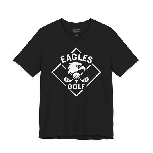 Eagles Golf – Diamond Badge T-Shirt | High School Spirit Wear
