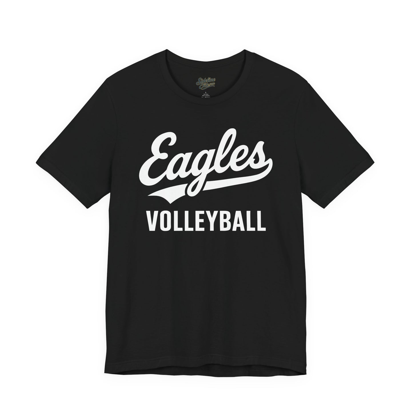 Eagles Volleyball Team Shirt | Script Tail Design