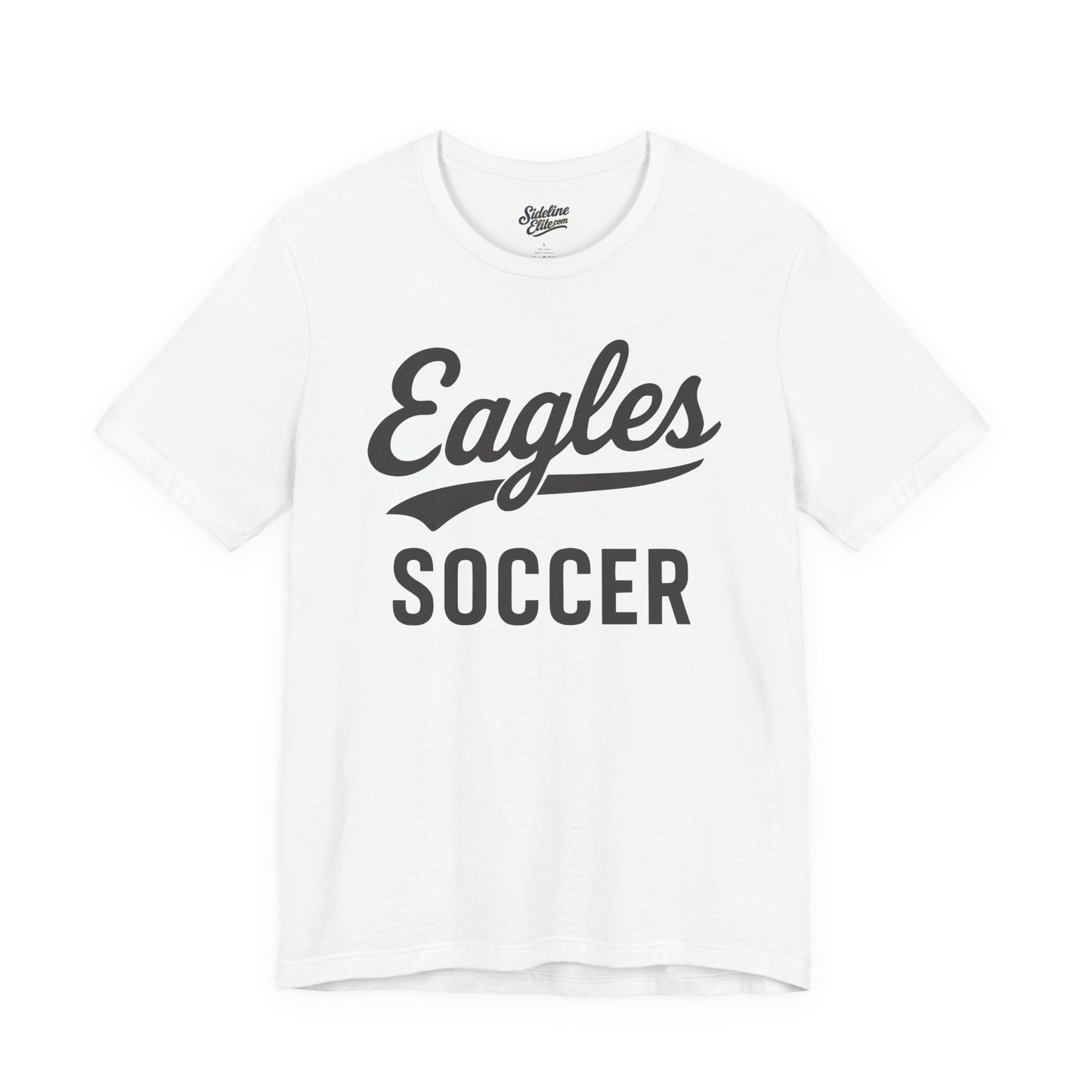 Eagles Soccer Spirit Wear T-Shirt | Classic Script Logo for Vintage Team Style